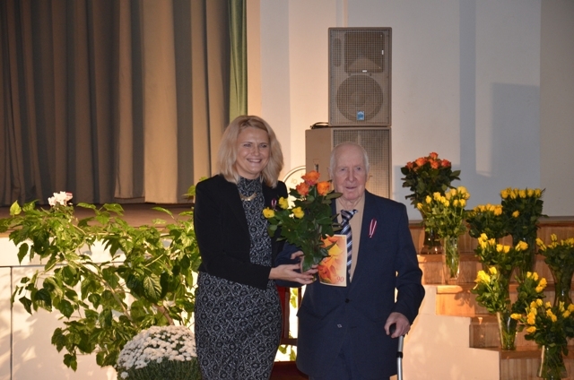 Dome sveic seniorus apaļajās jubilejās, 12.11.2014.