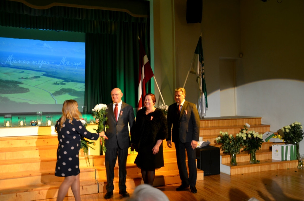 Svinīgs sarīkojums par godu Latvijas valsts svētkiem 17.11.2015.