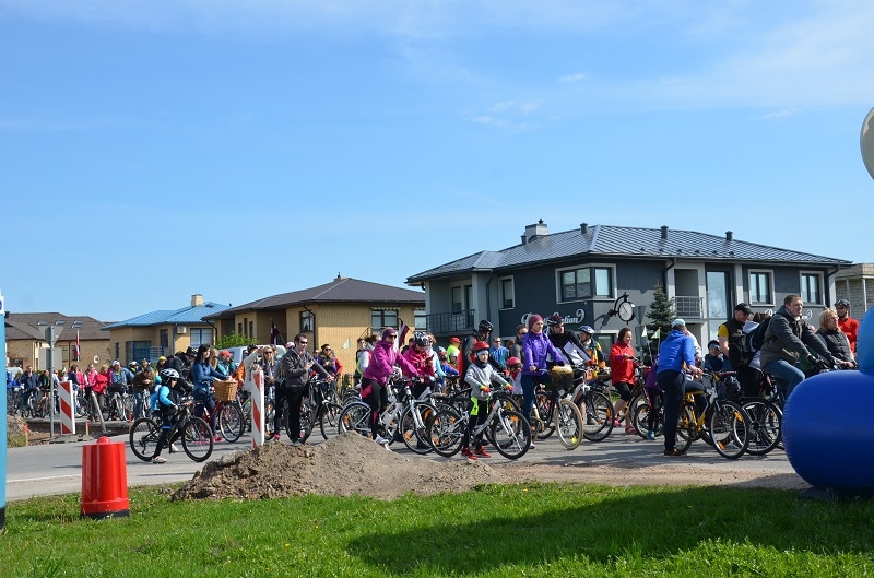 Tautas velobrauciens “Zaļi dzīvot Mārupē!”, 04.05.2015.