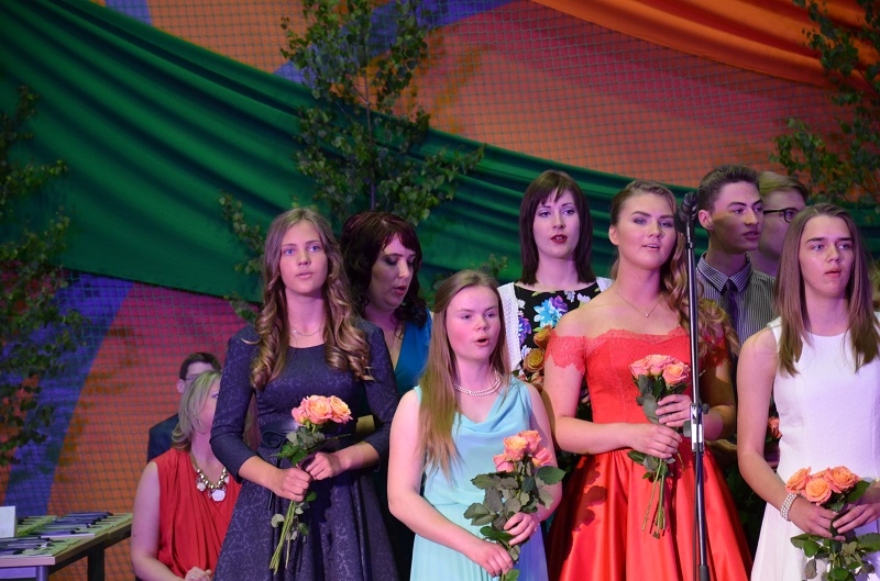 Absolventi Mārupes vidusskolā, 12.06.2015.