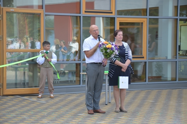 Mārupes pamatskolas jaunās piebūves atklāšana, 31.08.2015.