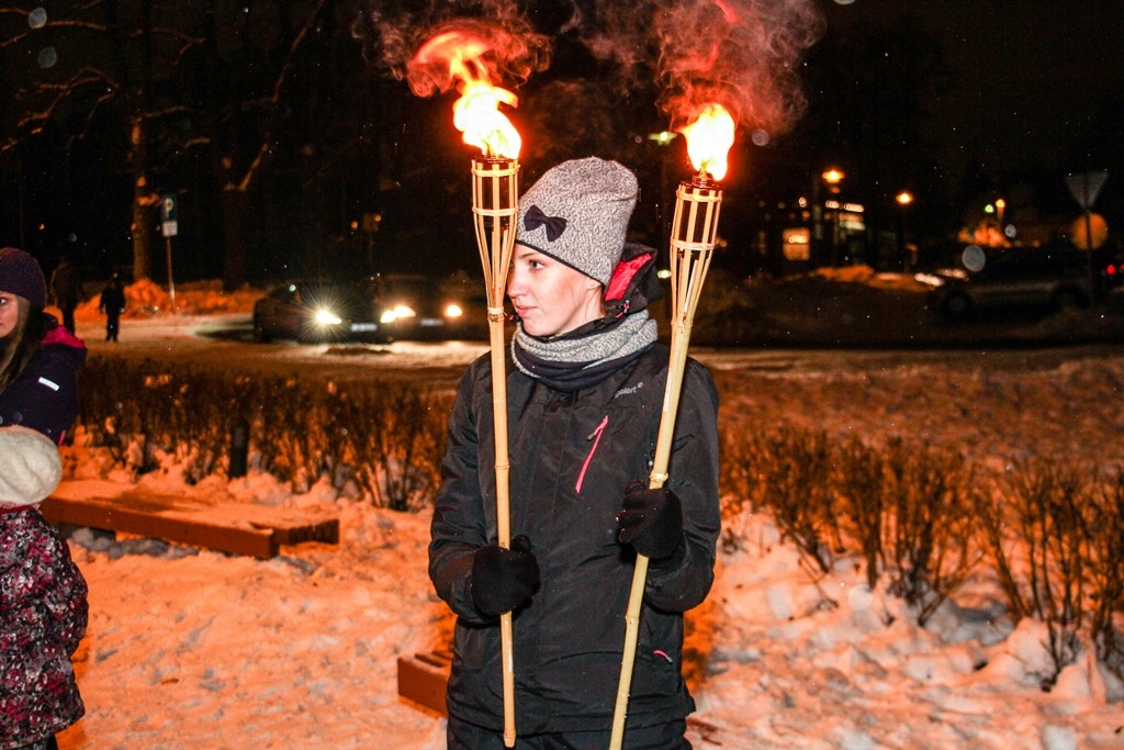 Mārupes novadā atzīmē Lāčplēša dienu, 11.11.2016.