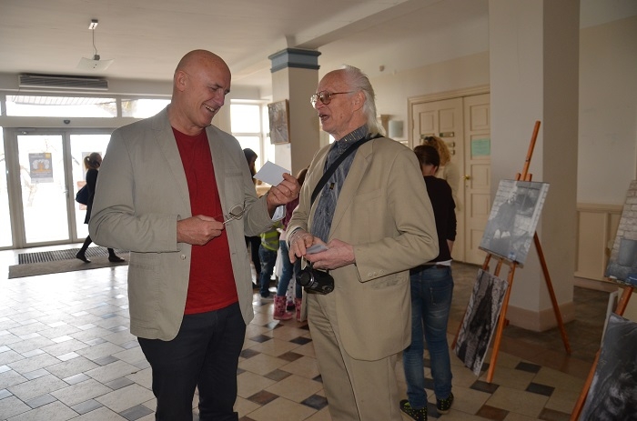 Mākslas izstādes “Tēriņu ielas mistērijas” atklāšana,12.04.2013.