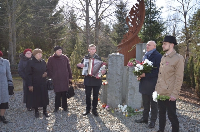Totalitārā režīma upuru piemiņas diena Mārupē, 25.03.2015.