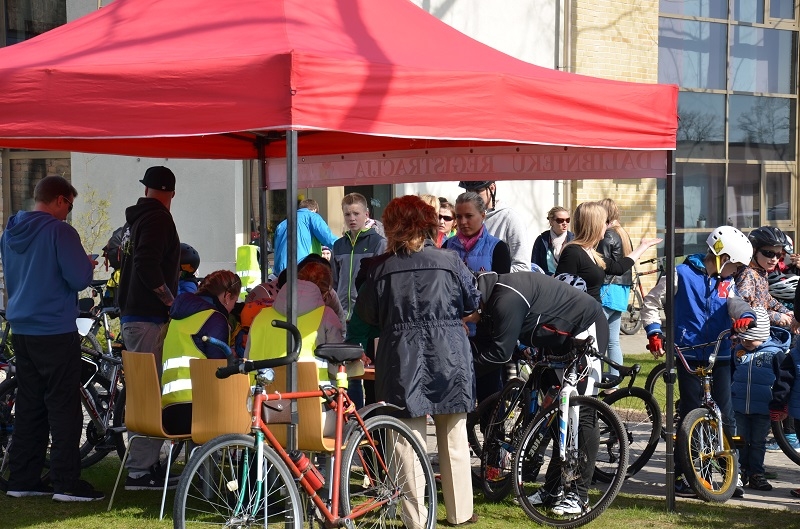 Tautas velobrauciens “Zaļi dzīvot Mārupē!”, 04.05.2015.