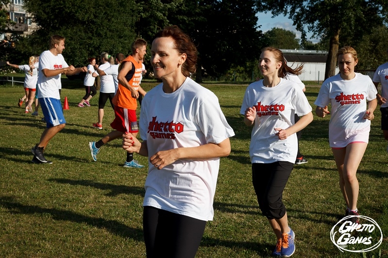 Ghetto Games fitnesa treniņš Tīrainē, 01.06.2015.