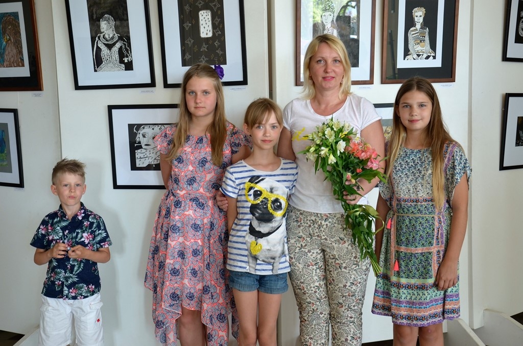 Mārupes mākslas studijas izstādes “Dimanti” atklāšana, 31.05.2016.