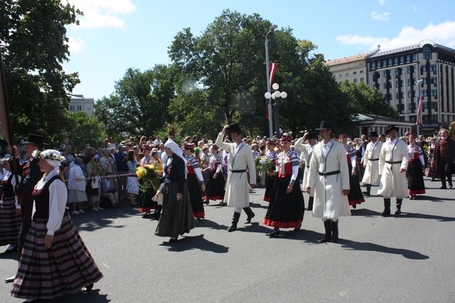 Mārupes novads Dziesmu un deju svētku gājienā, 07.07.2013.
