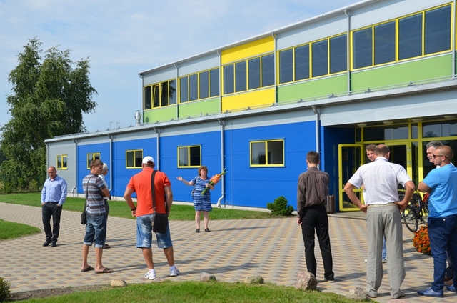 Mārupes Domes deputāti apseko novada sporta bāzes un laukumus, 07.08.2013.