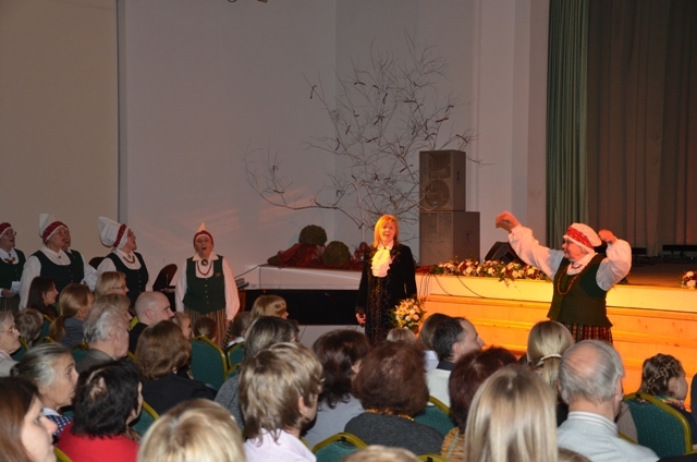 Svētku sarīkojums – koncerts Latvijas 95 gadu dzimšanas dienai, 15.11.2013.