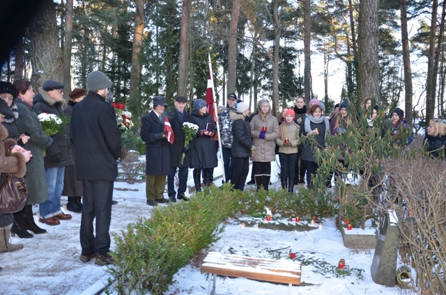 Barikāžu atcere Mārupē, 16.01. un 18.01.2014.
