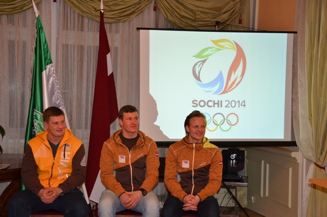 Vēlam veiksmi Mārupes Olimpiešiem XXII ziemas Olimpiskajās spēlēs!, 05.02.2014.
