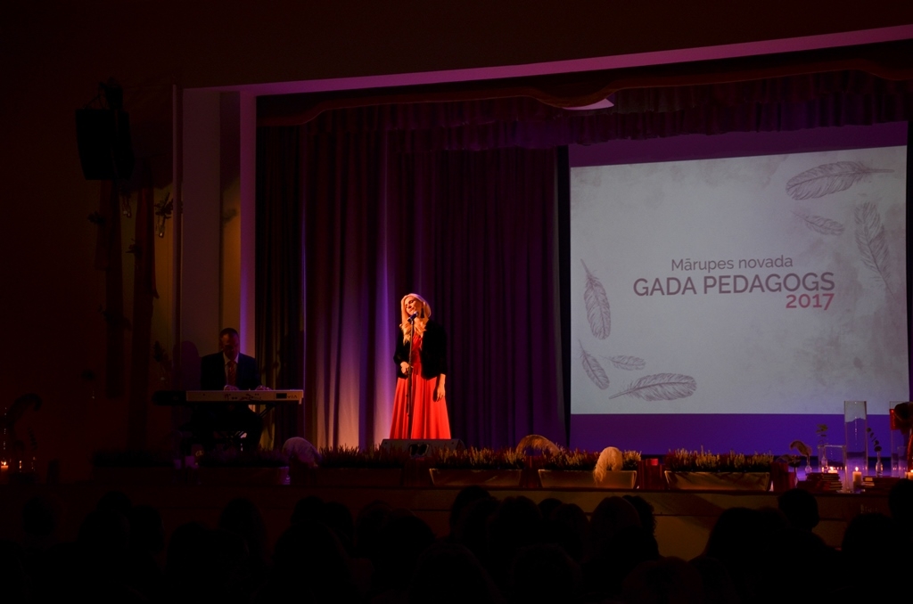 Ceremonija "Mārupes novada Gada pedagogs 2017"