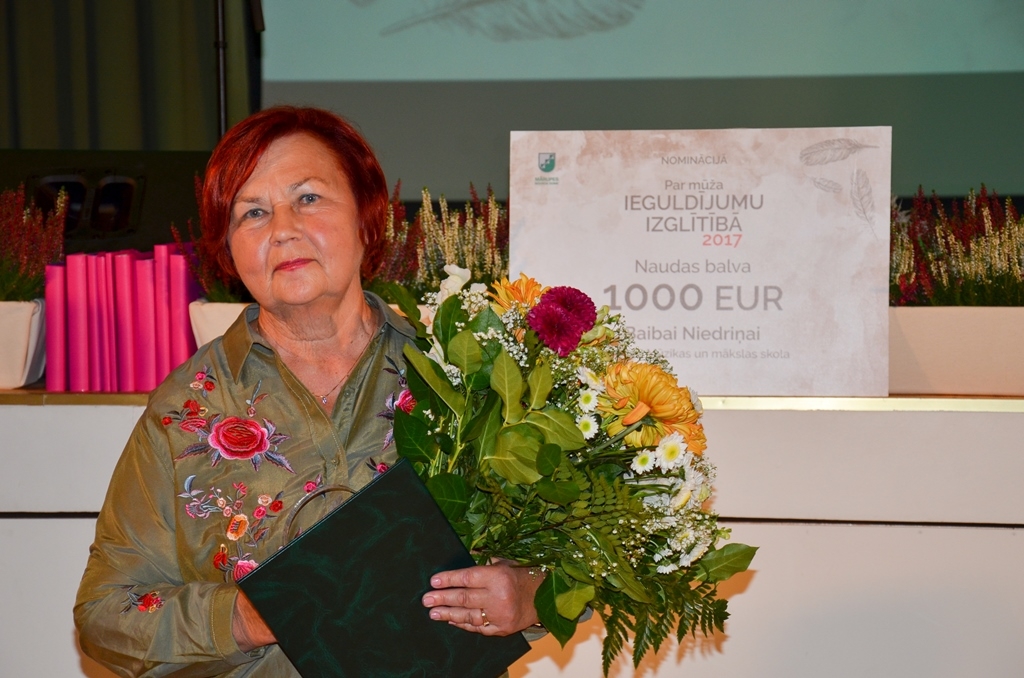 Ceremonija "Mārupes novada Gada pedagogs 2017"