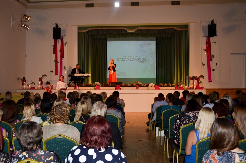 Ceremonija "Mārupes novada Gada pedagogs 2017"