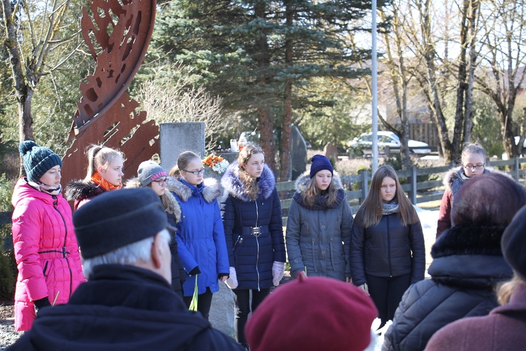 Komunistiskā genocīda upuru piemiņas diena Mārupē, 24.03.2018.