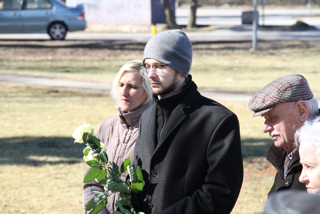 Komunistiskā genocīda upuru piemiņas diena Mārupē, 24.03.2018.