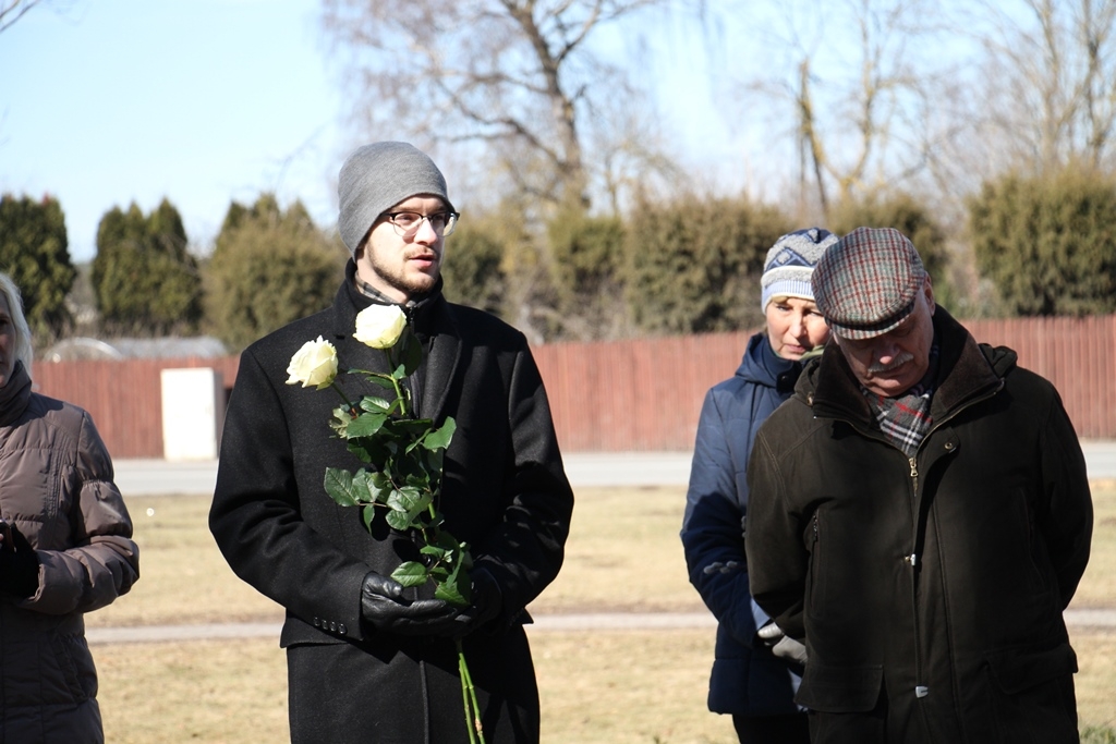 Komunistiskā genocīda upuru piemiņas diena Mārupē, 24.03.2018.