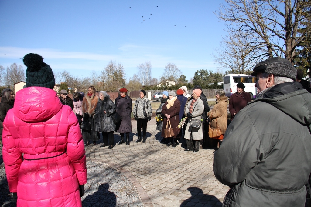 Komunistiskā genocīda upuru piemiņas diena Mārupē, 24.03.2018.