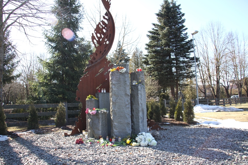 Komunistiskā genocīda upuru piemiņas diena Mārupē, 24.03.2018.