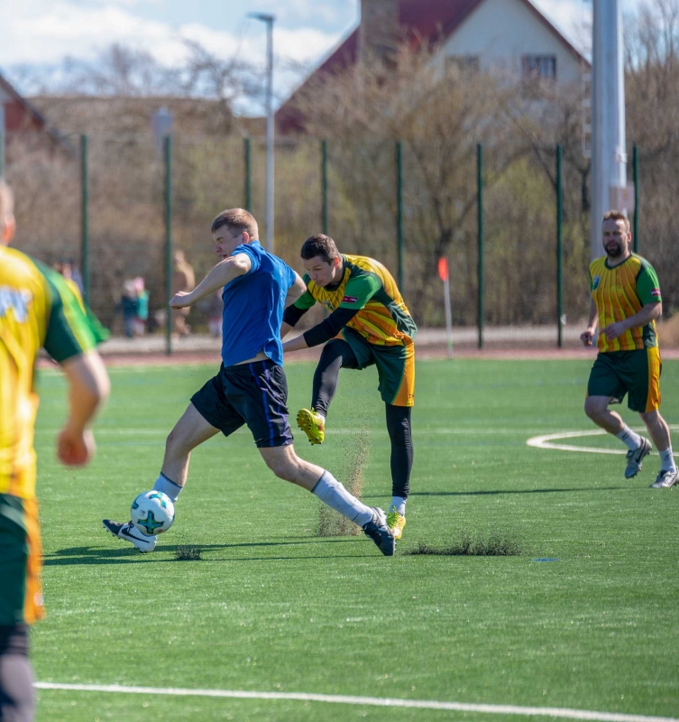 Jaunmārupes pamatskolas stadiona atklāšana, foto: L.Līvzinieks 21.04.2018.