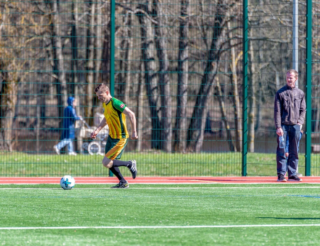 Jaunmārupes pamatskolas stadiona atklāšana, foto: L.Līvzinieks 21.04.2018.