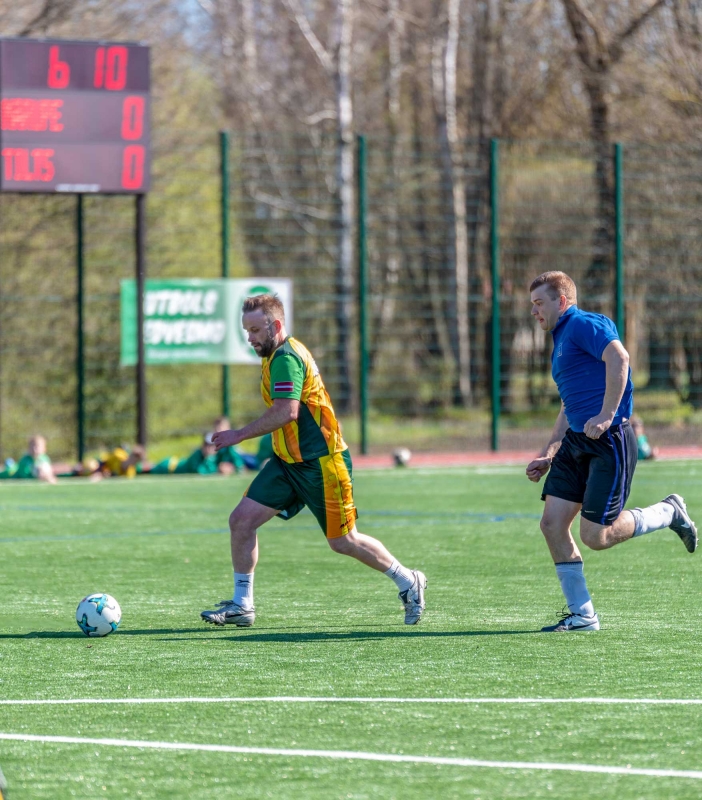 Jaunmārupes pamatskolas stadiona atklāšana, foto: L.Līvzinieks 21.04.2018.