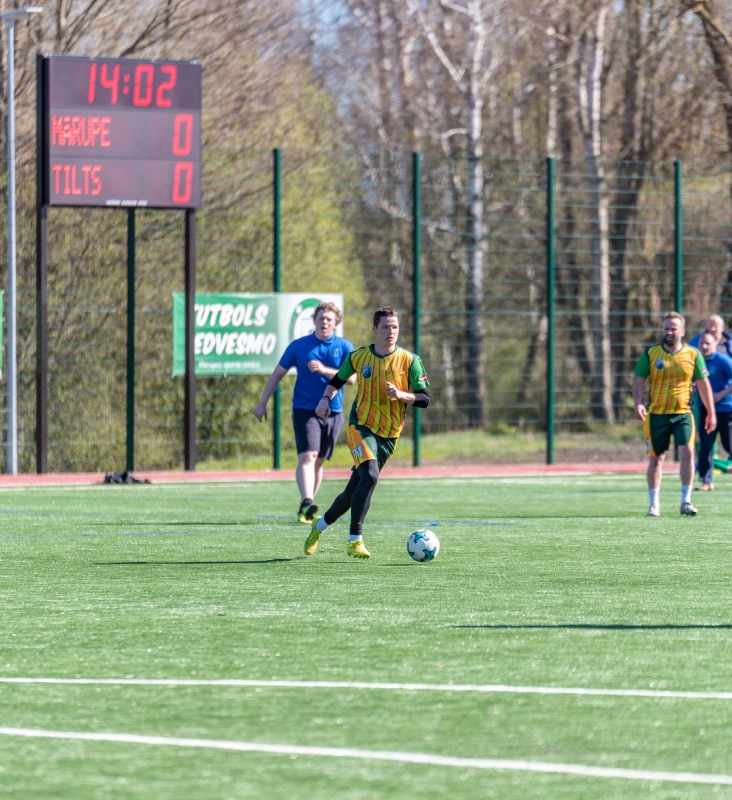 Jaunmārupes pamatskolas stadiona atklāšana, foto: L.Līvzinieks 21.04.2018.