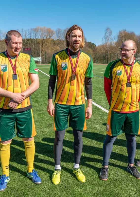 Jaunmārupes pamatskolas stadiona atklāšana, foto: L.Līvzinieks 21.04.2018.