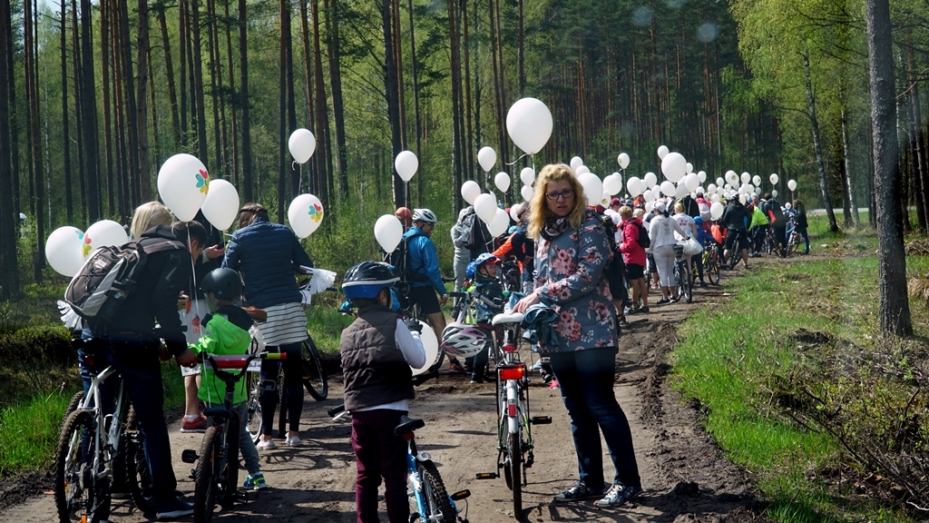 Velobrauciens "BALTAS DOMAS BALTAI LATVIJAI", 04.05.2018.