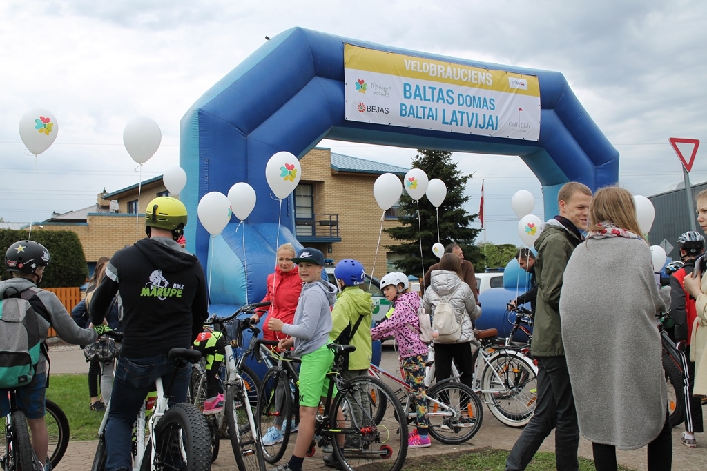 Velobrauciens "BALTAS DOMAS BALTAI LATVIJAI", 04.05.2018.