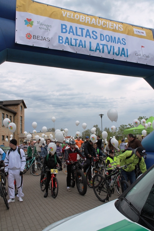 Velobrauciens "BALTAS DOMAS BALTAI LATVIJAI", 04.05.2018.