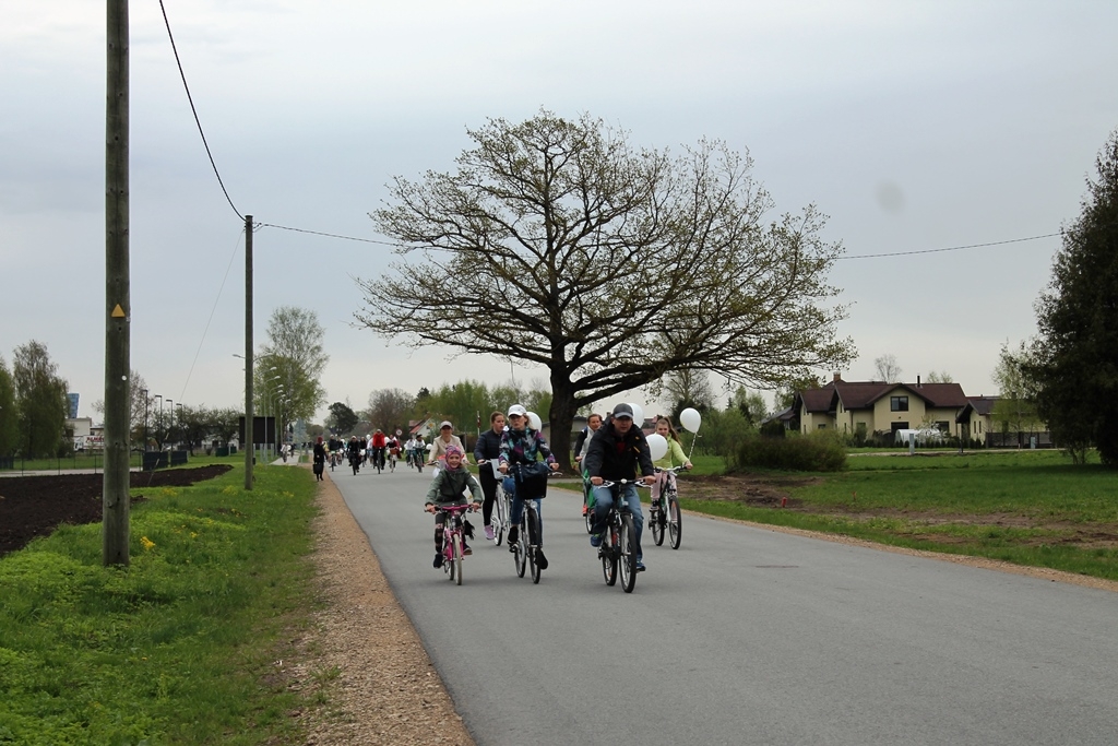 Velobrauciens "BALTAS DOMAS BALTAI LATVIJAI", 04.05.2018.