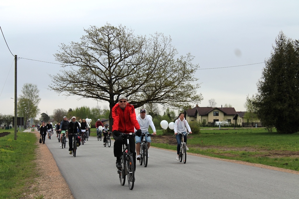 Velobrauciens "BALTAS DOMAS BALTAI LATVIJAI", 04.05.2018.