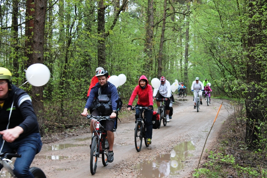 Velobrauciens "BALTAS DOMAS BALTAI LATVIJAI", 04.05.2018.