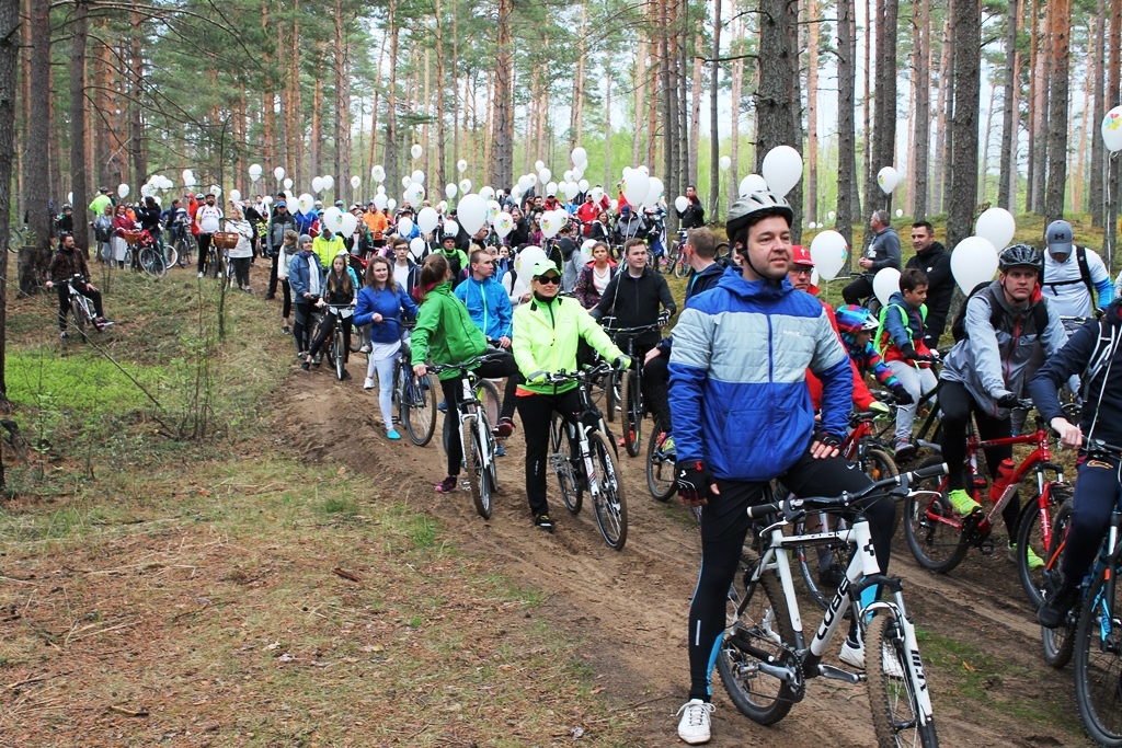 Velobrauciens "BALTAS DOMAS BALTAI LATVIJAI", 04.05.2018.