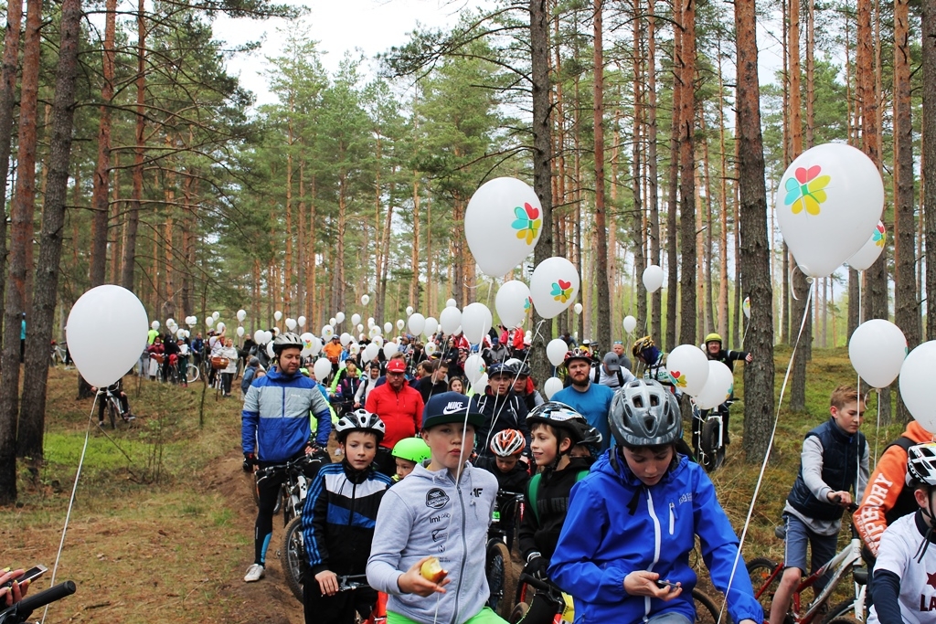 Velobrauciens "BALTAS DOMAS BALTAI LATVIJAI", 04.05.2018.