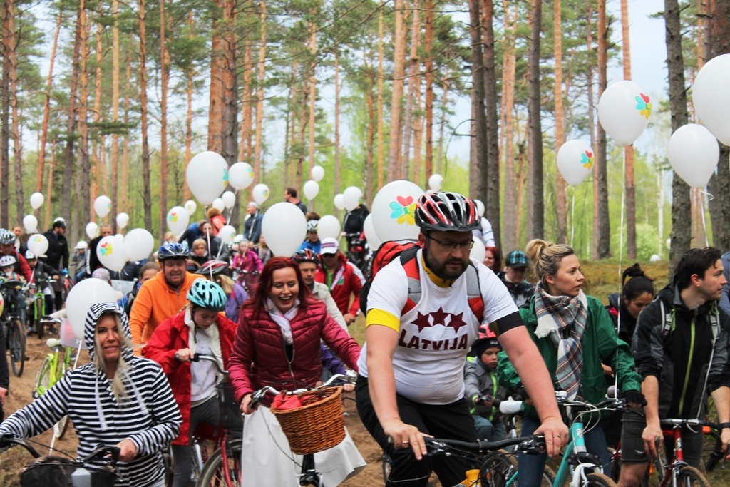 Velobrauciens "BALTAS DOMAS BALTAI LATVIJAI", 04.05.2018.