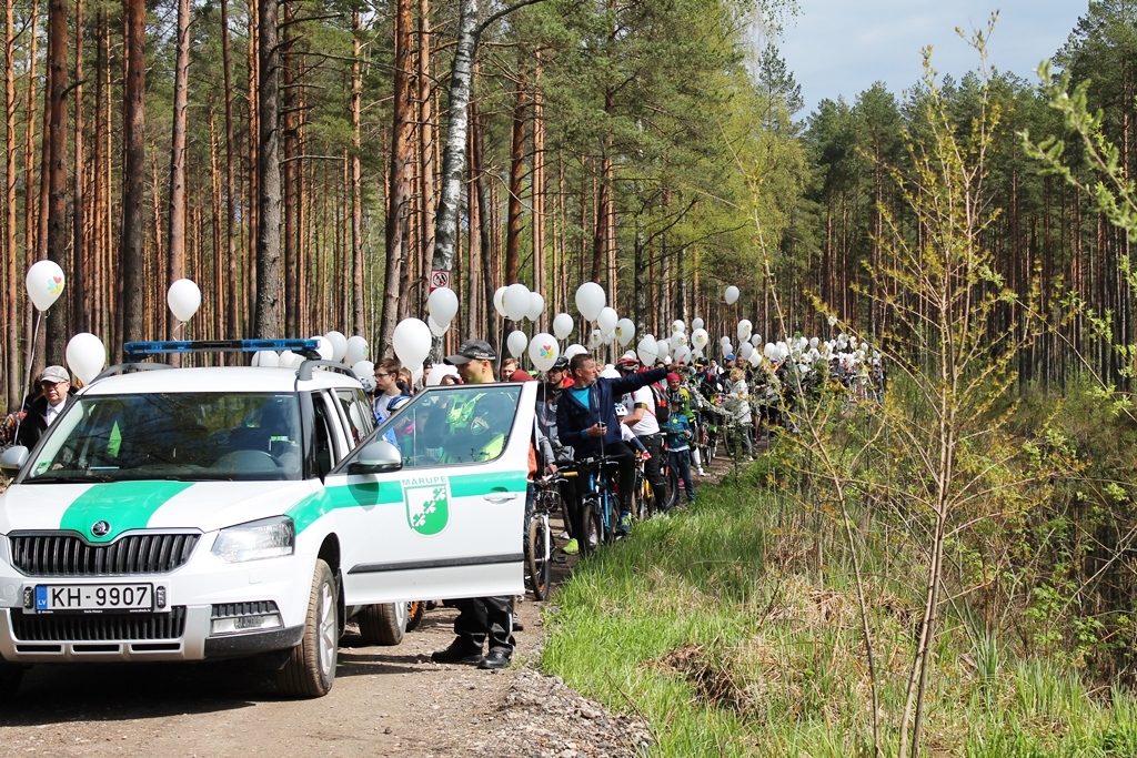 Velobrauciens "BALTAS DOMAS BALTAI LATVIJAI", 04.05.2018.