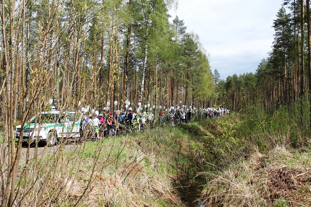 Velobrauciens "BALTAS DOMAS BALTAI LATVIJAI", 04.05.2018.