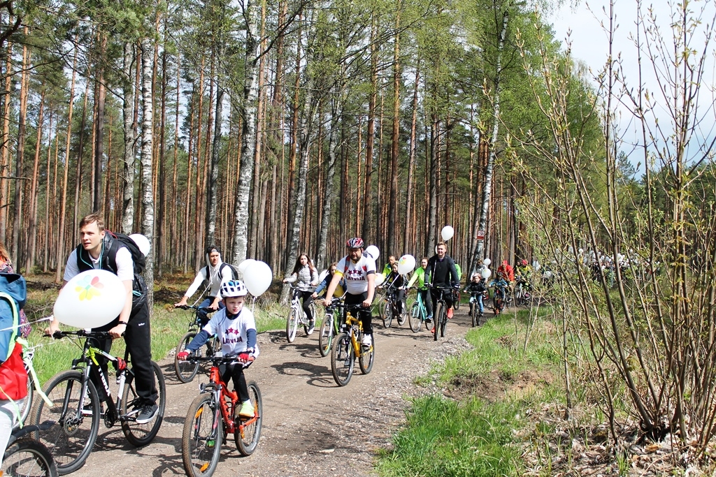 Velobrauciens "BALTAS DOMAS BALTAI LATVIJAI", 04.05.2018.