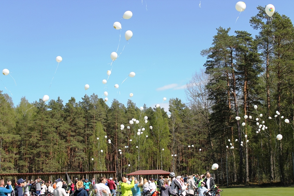 Velobrauciens "BALTAS DOMAS BALTAI LATVIJAI", 04.05.2018.