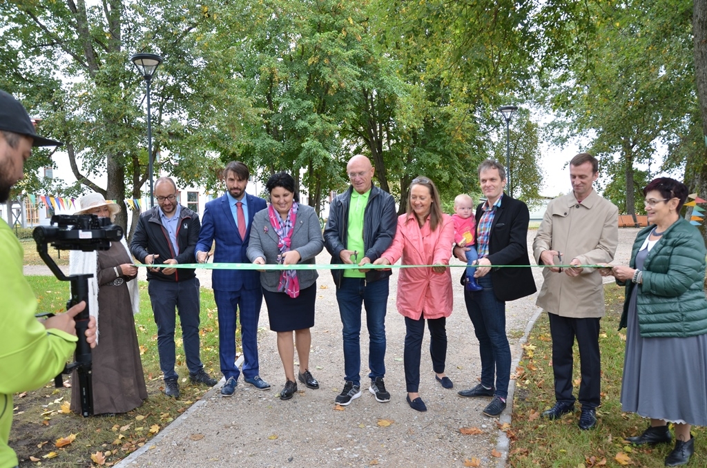 Skultes dabas parka takas un Švarcenieku muižas parka atklāšana, 22.09.2018.