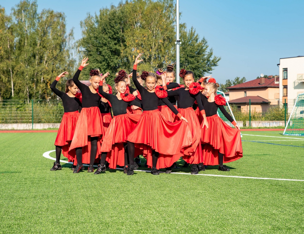 Mārupes vidusskolas stadiona atklāšana