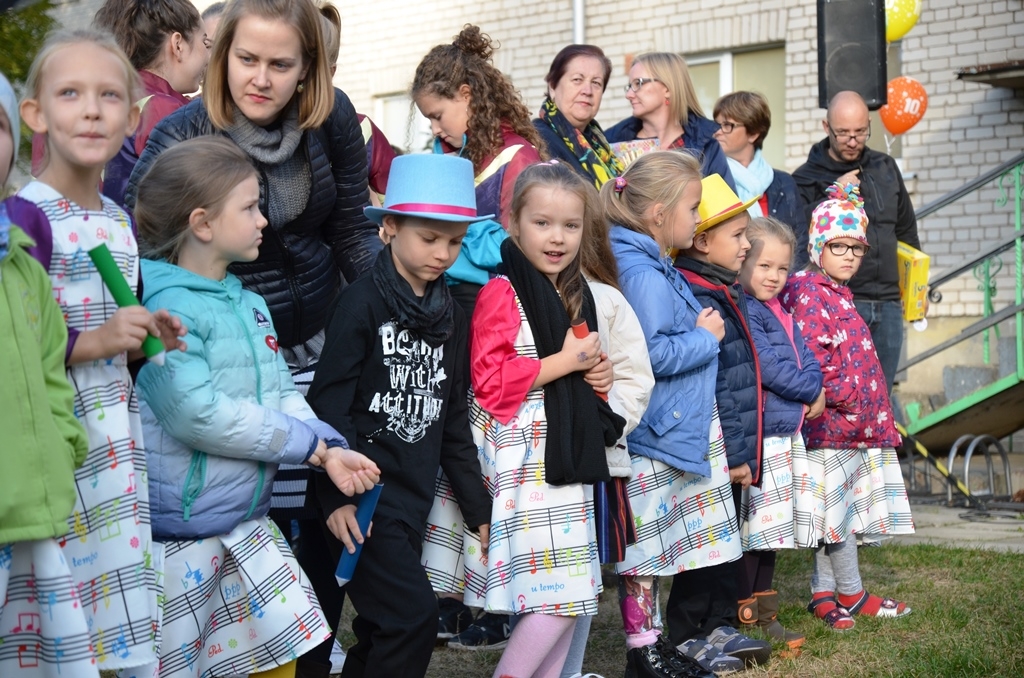 Dienas centra “Tīraine” 10 gadu jubilejas svinības, 01.10.2018.