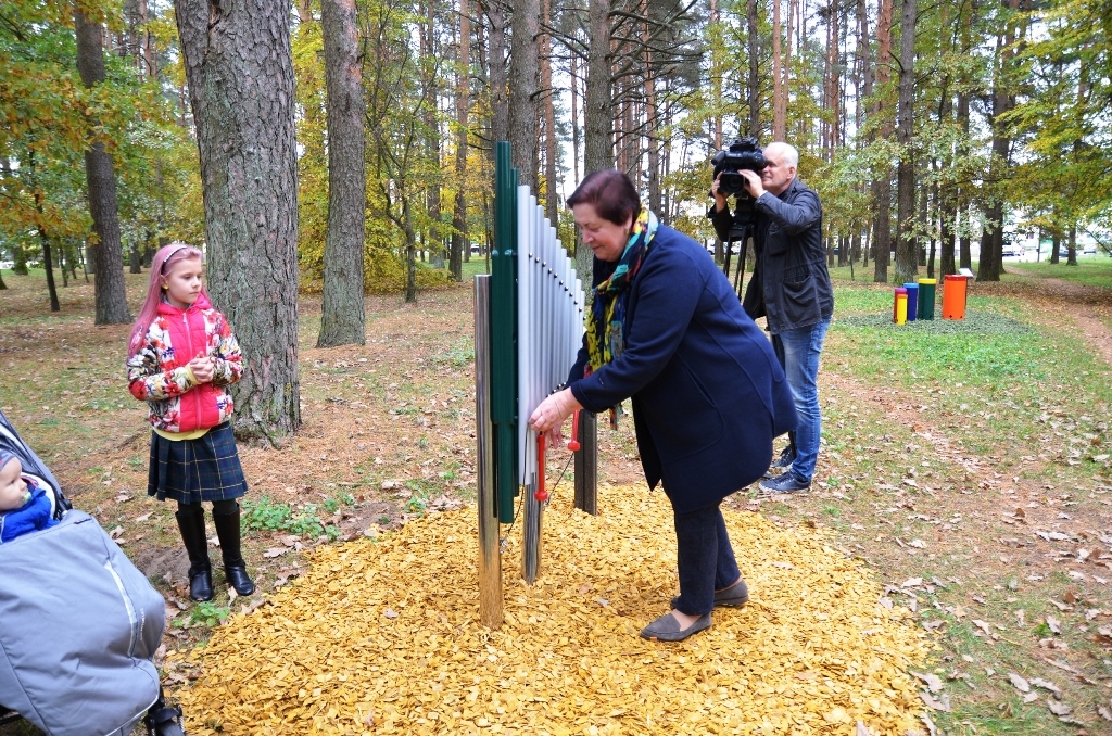 Muzikālā parka atklāšana Jaunmārupē, 10.10.2018.