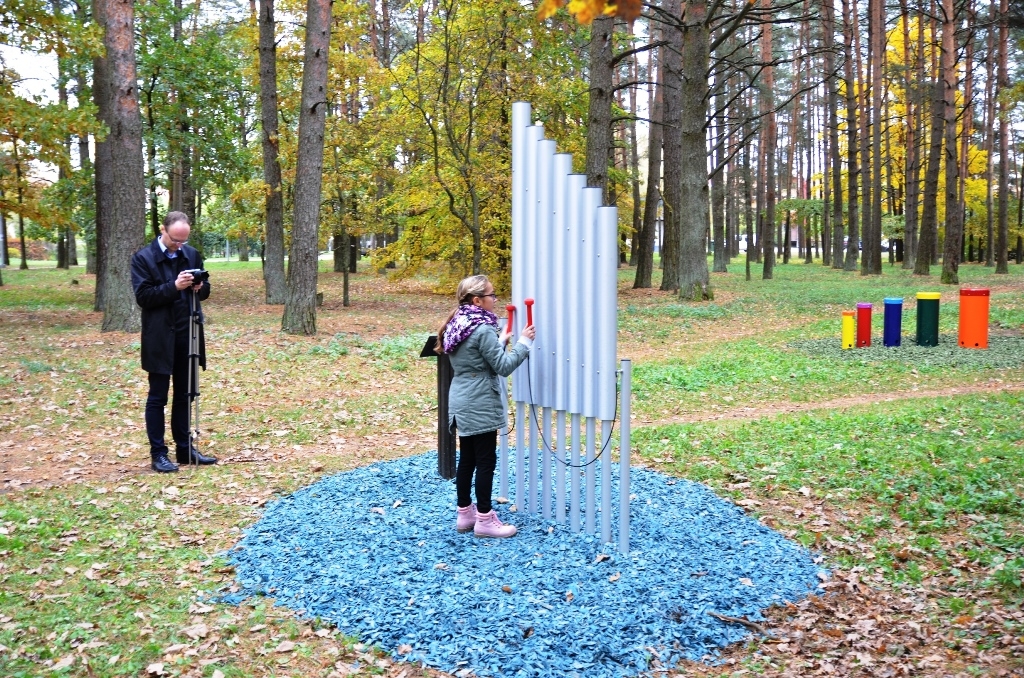 Muzikālā parka atklāšana Jaunmārupē, 10.10.2018.