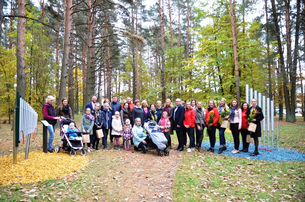 Muzikālā parka atklāšana Jaunmārupē, 10.10.2018.