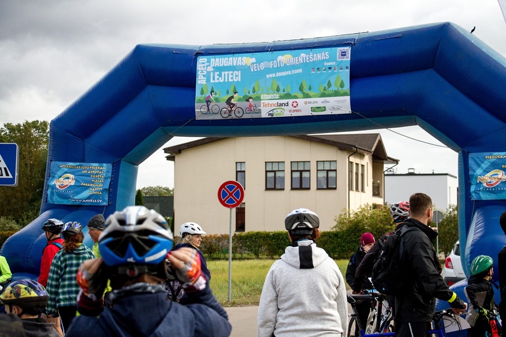 Velo-foto orientēšanās sacensības "Apceļo Daugavas lejteci", 22.09.2018.