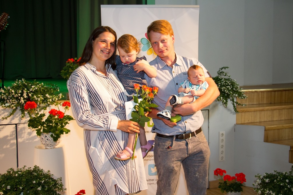 Mārupes novada jaundzimušo sveikšana "Esmu mazais mārupietis", 16.06.2018.